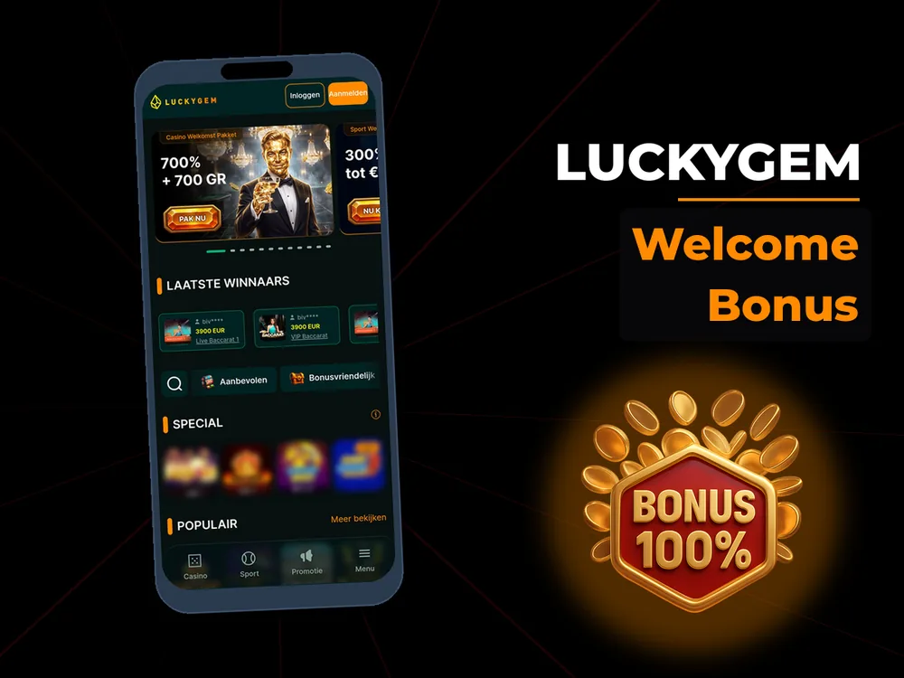 Luckygem - Welcome Bonus