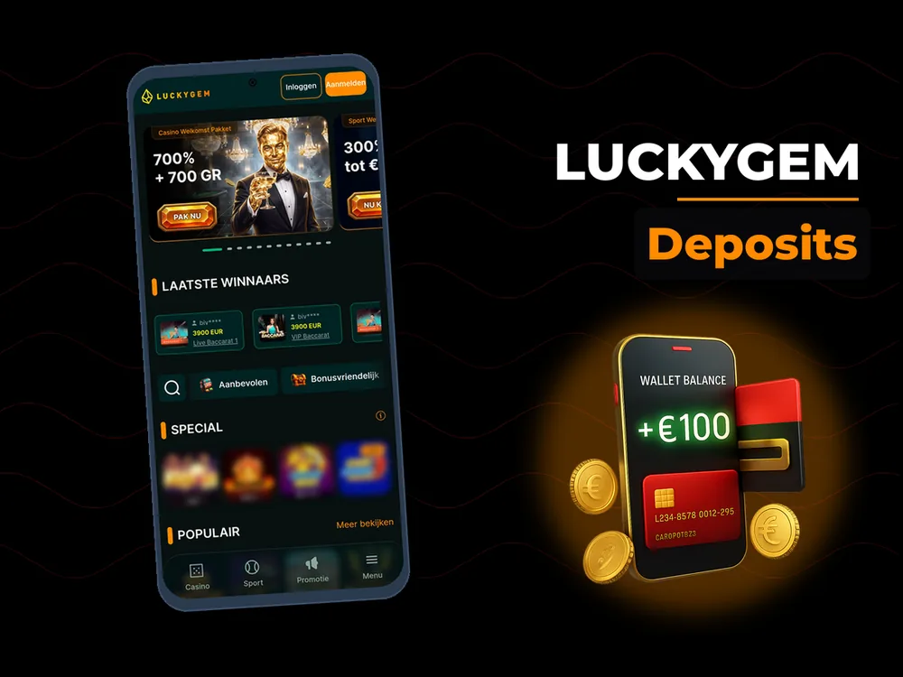 Luckygem - Deposits