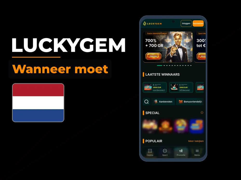 Luckygem - Wanneer moet