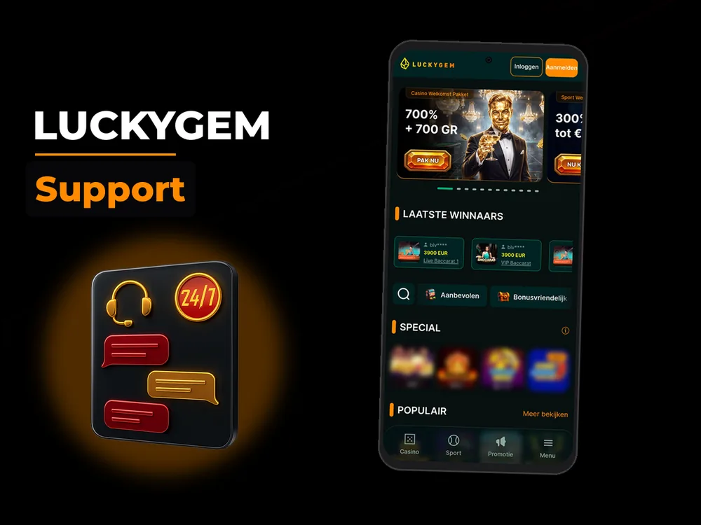 Luckygem - Support
