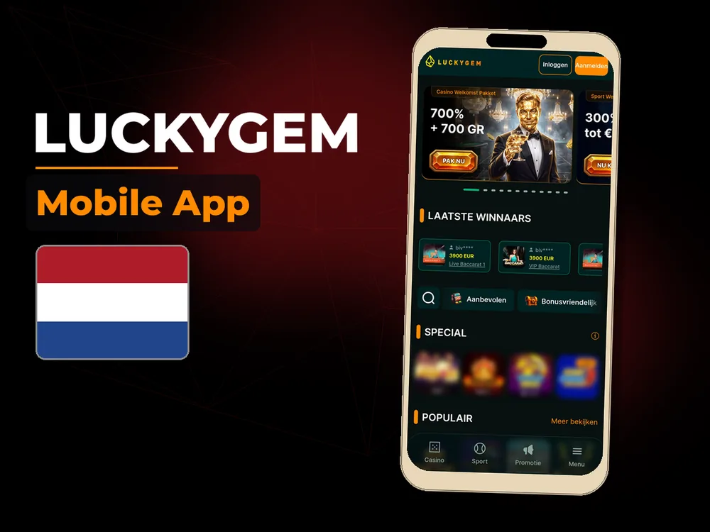Luckygem - Mobile App